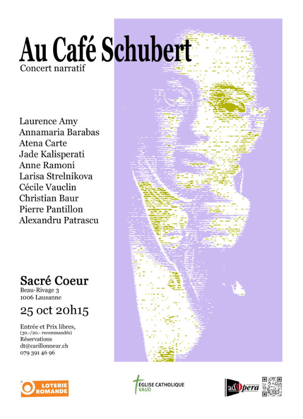 2024-10-25-Affichette-Sacré-Coeur-Café-Schubert Trio Coup d’Soleil - Jean Villard Gilles - Eysins - 4 février 2023 18h00