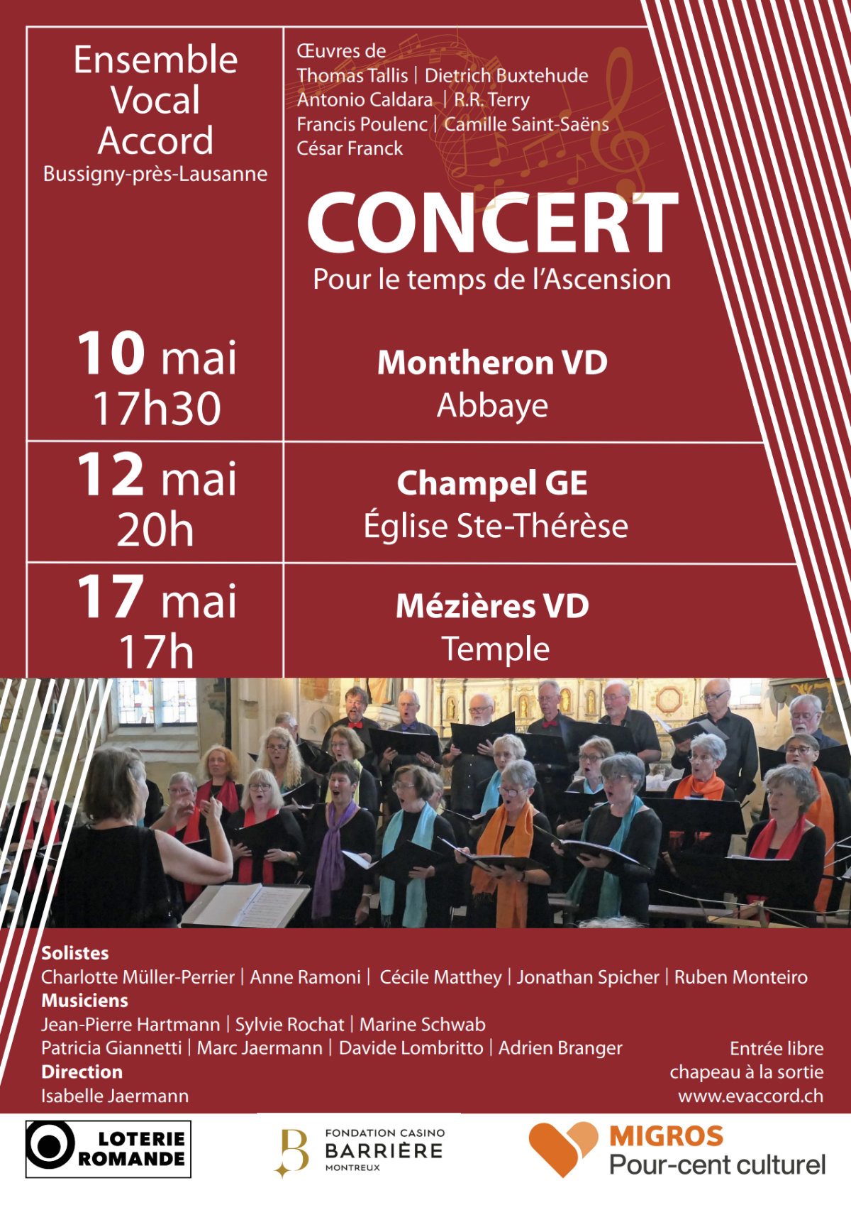 Trio Coup d’Soleil - Jean Villard Gilles - Eysins - 4 février 2023 18h00